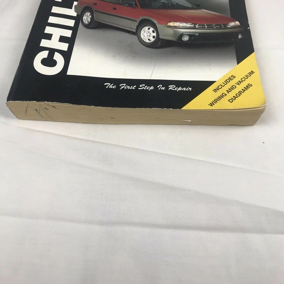 CHILTON 64302 SUBARU COUPES/‎ SEDANS / WAGONS 1985-96 REPAIR MANUAL 035675082594 - Picture 4 of 10